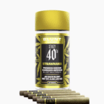 STIIIZY - STRAWNANA - .5G 40's Infused Mini Blunt 5 Pack